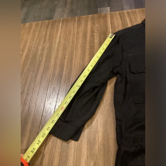 Young Fabulous & broke black Utility long sleeve Romper shorts yfb revolve M - Picture 5 of 11